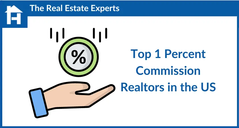 Top 1 Percent Commission Realtors in the US