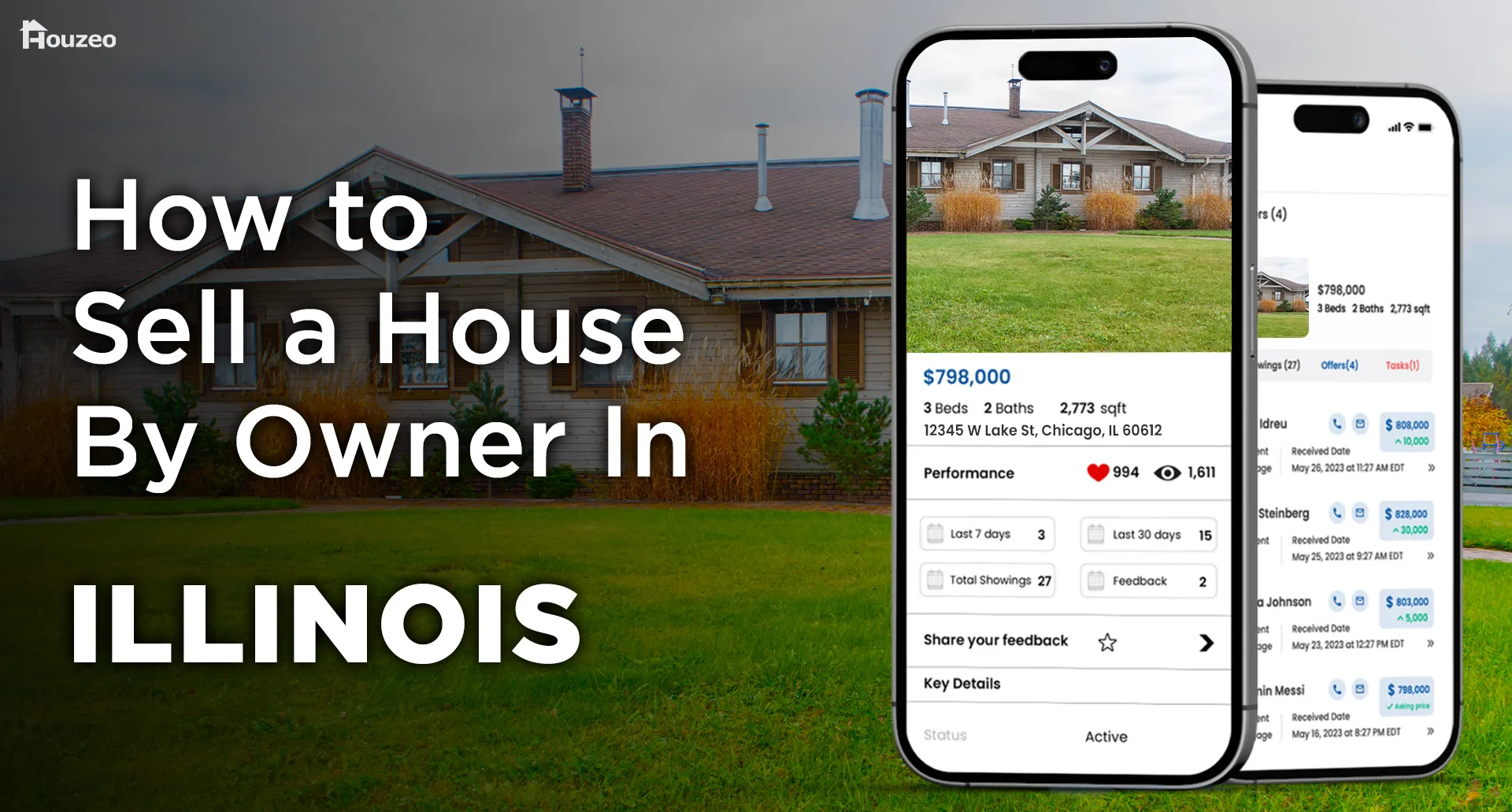 how to sell a house by owner in illinois