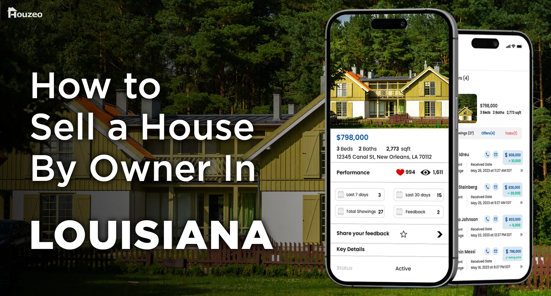 how to sell a house by owner in Louisiana