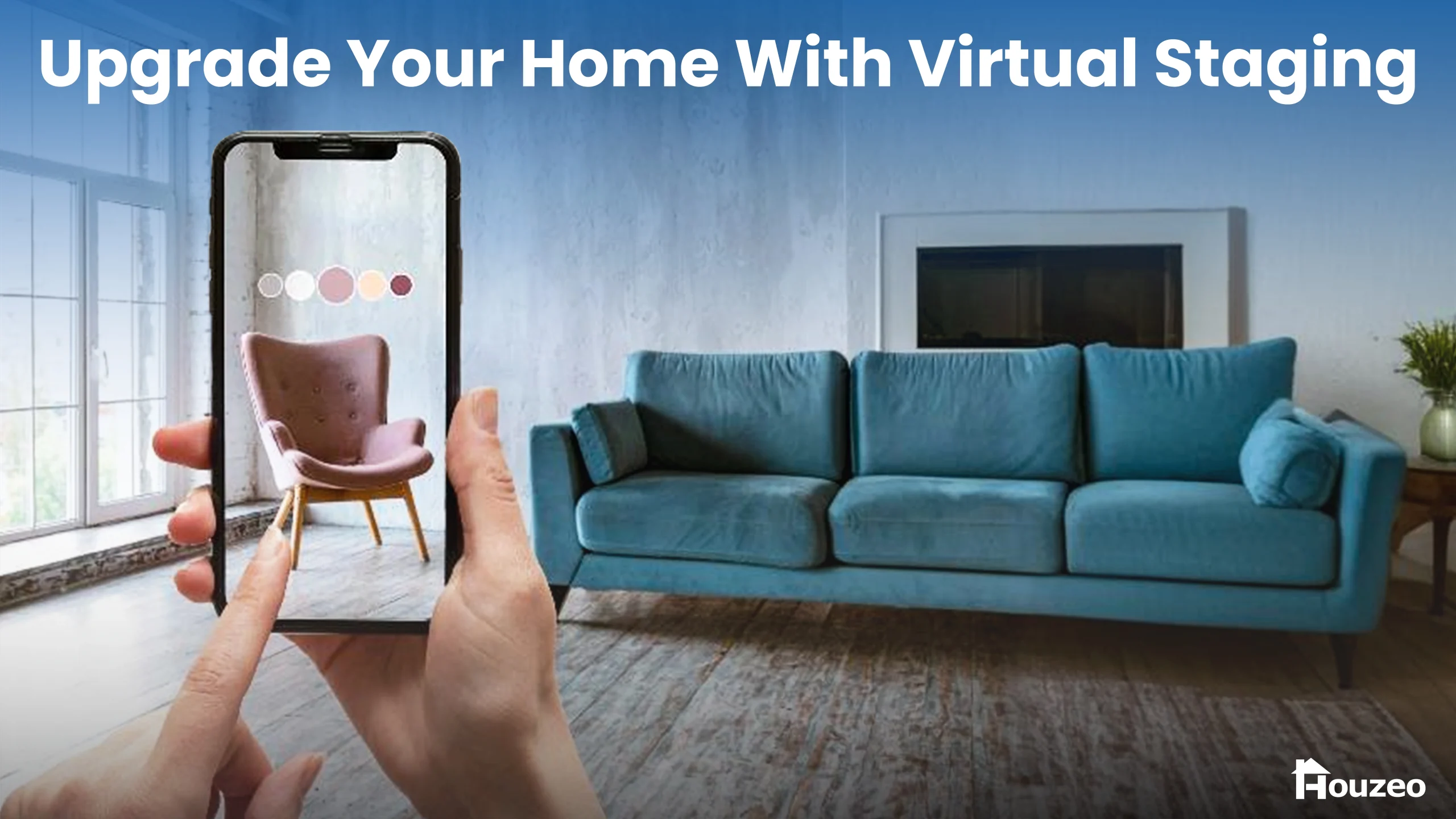 Virtual house staging