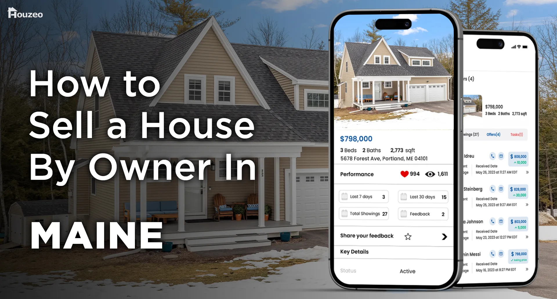 How to sell a house by owner in maine